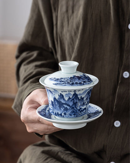 Thousand Miles Landscape Gaiwan