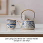 Lian Liang Lotus Ru Kiln porcelain tea set