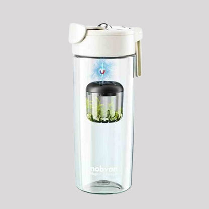 Nobvan Magnetic Tea Infuser Bottle with Tea Compartment - BPA Free