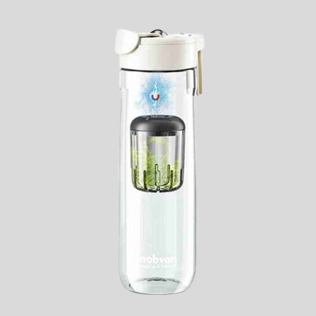 Nobvan Magnetic Tea Infuser Bottle with Tea Compartment - BPA Free