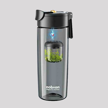 Nobvan Magnetic Tea Infuser Bottle with Tea Compartment - BPA Free